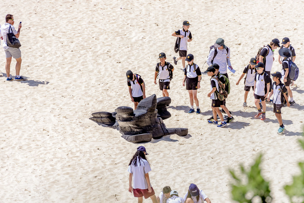 Shard 4, by James Gardiner, Sculpture by the Sea 2018