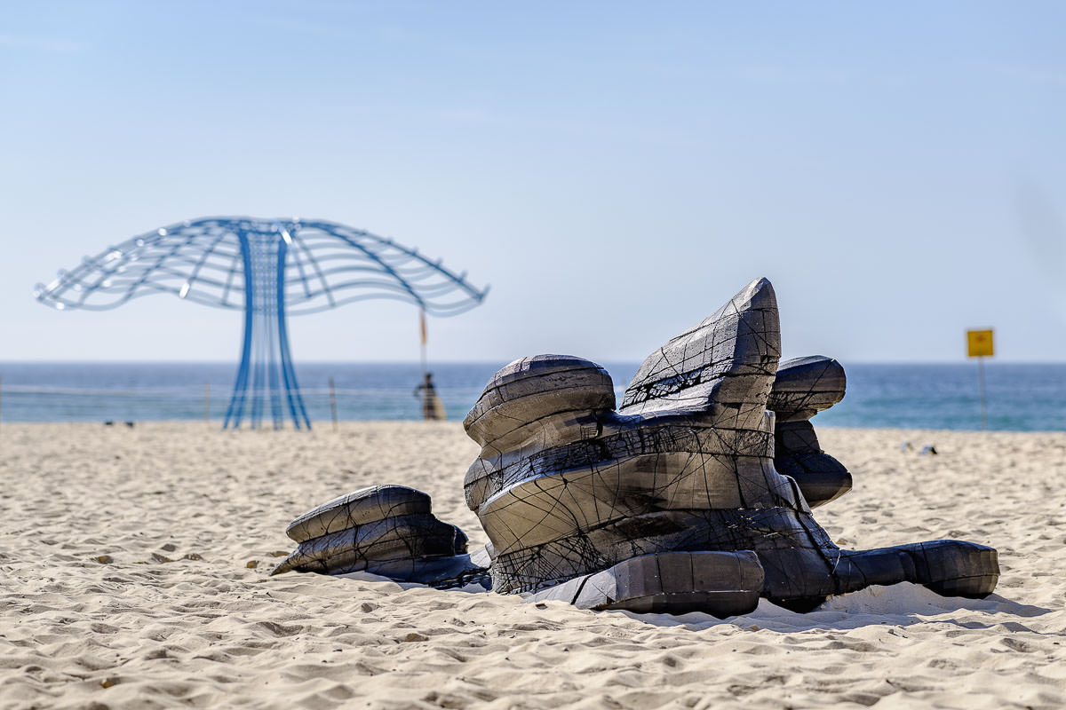 Shard 4, by James Gardiner, Sculpture by the Sea 2018