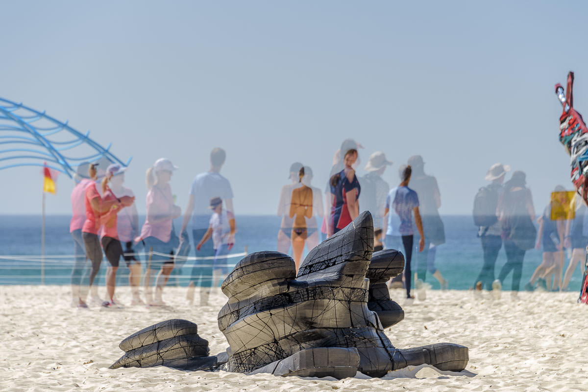 Shard 4, by James Gardiner, Sculpture by the Sea 2018