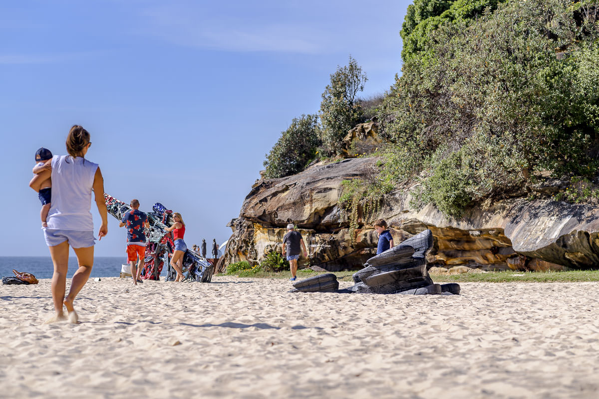 Shard 4, by James Gardiner, Sculpture by the Sea 2018