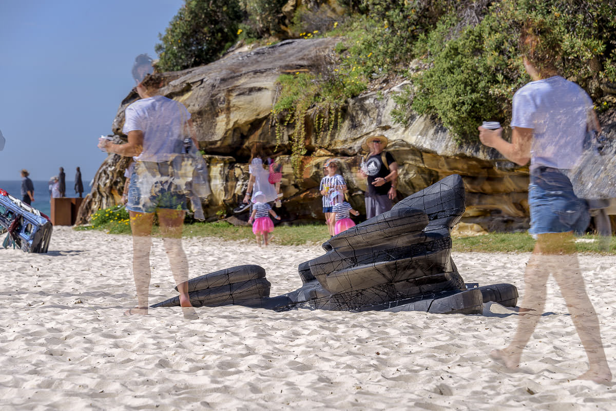 Shard 4, by James Gardiner, Sculpture by the Sea 2018