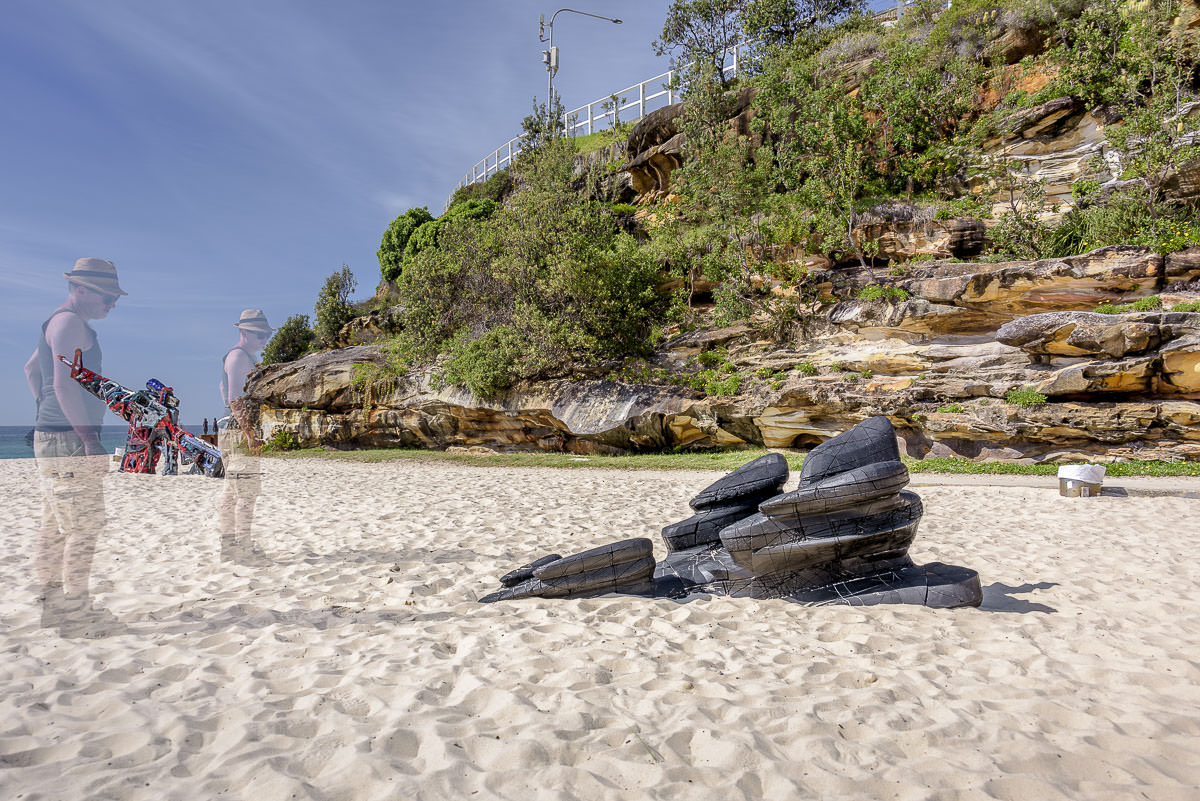 Shard 4, by James Gardiner, Sculpture by the Sea 2018