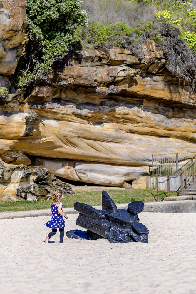Shard 4, by James Gardiner, Sculpture by the Sea 2018