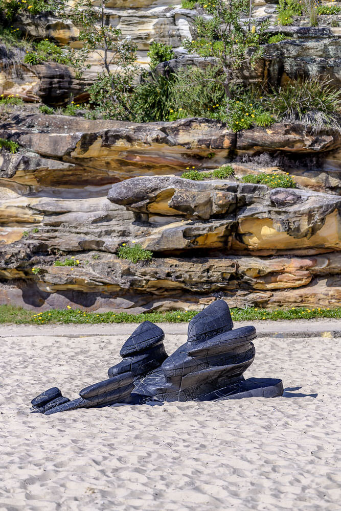Shard 4, by James Gardiner, Sculpture by the Sea 2018