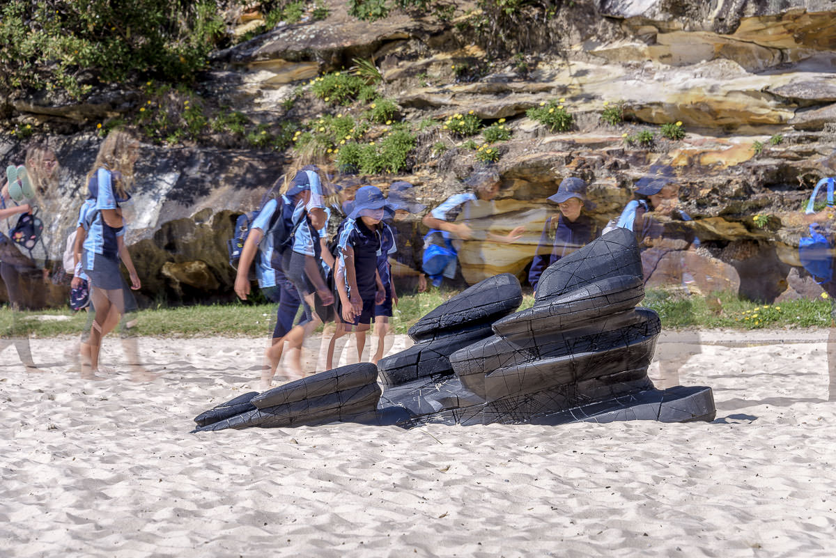 Shard 4, by James Gardiner, Sculpture by the Sea 2018