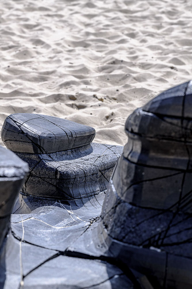 Shard 4, by James Gardiner, Sculpture by the Sea 2018