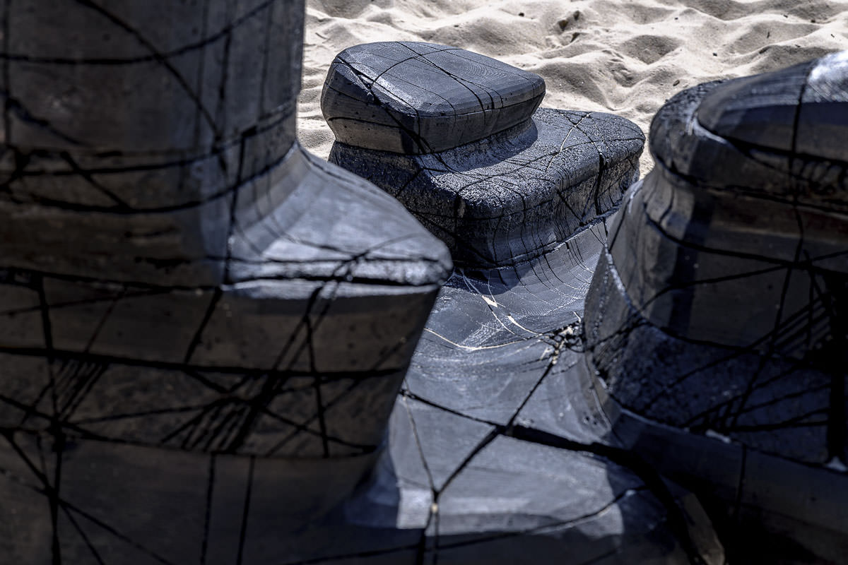 Shard 4, by James Gardiner, Sculpture by the Sea 2018