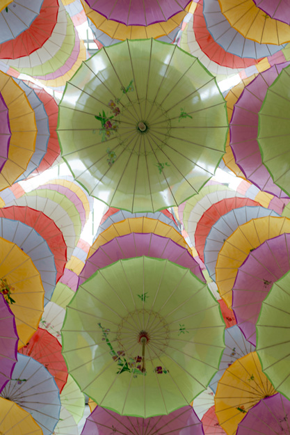 Market City Umbrellas, Chinatown Sydney, August 2014